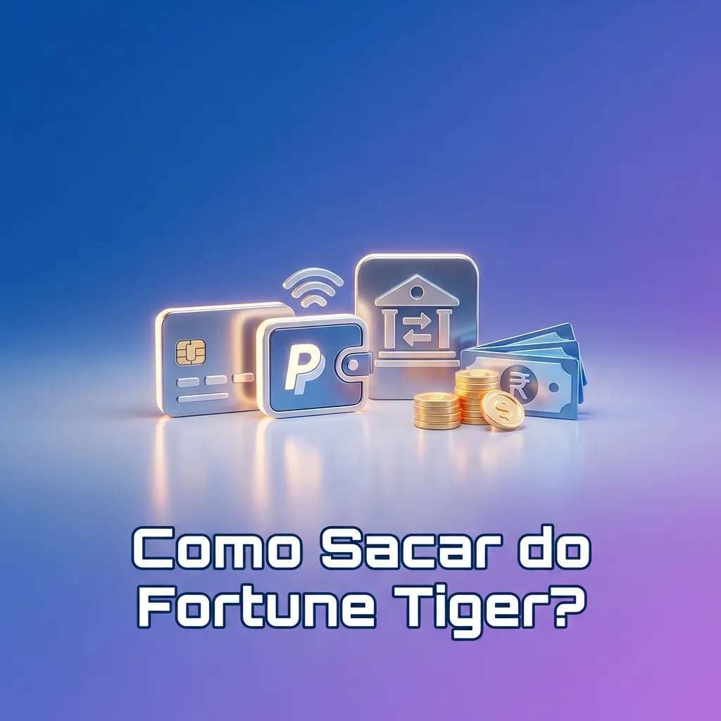 Fortune Tiger withdrawal process showing steps: verify identity, select Pix method, enter amount, confirm details.