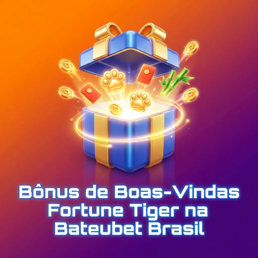Fortune Tiger welcome bonus interface at Bateubet Brasil showing casino promotions and deposit requirements