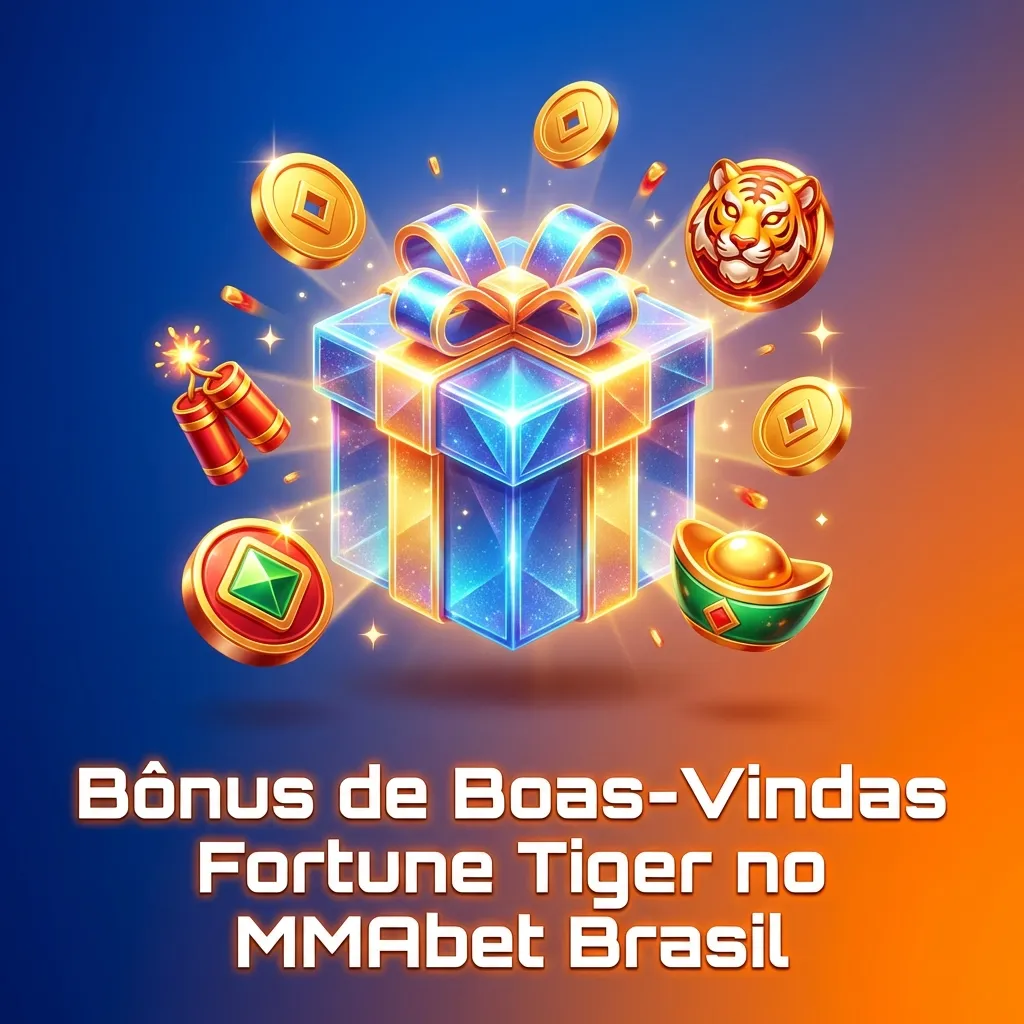 MMAbet Brasil Fortune Tiger welcome bonus information page showing loyalty program details and promotional offers