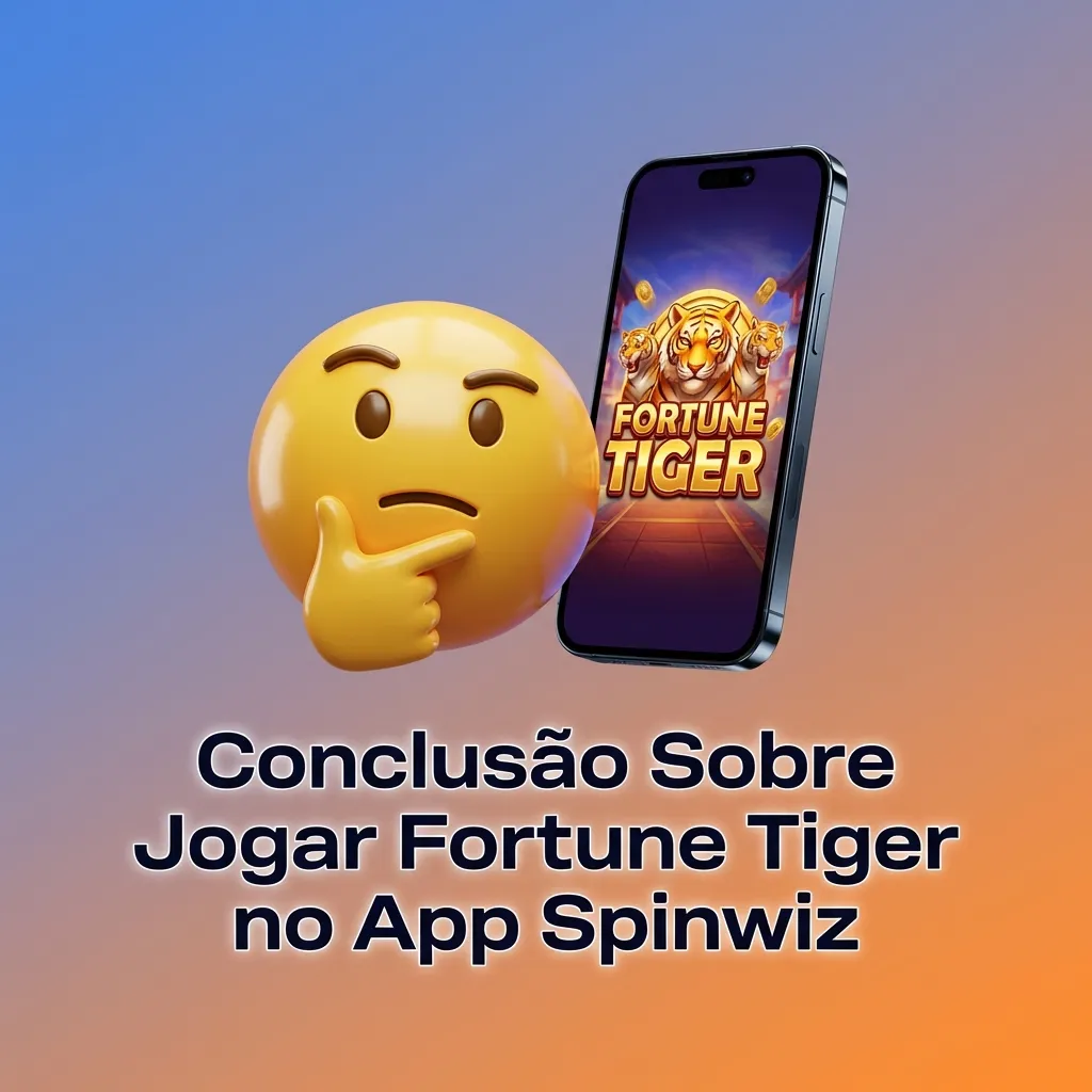 Spinwiz app interface showing Fortune Tiger slot game on mobile device with Pix payment option displayed