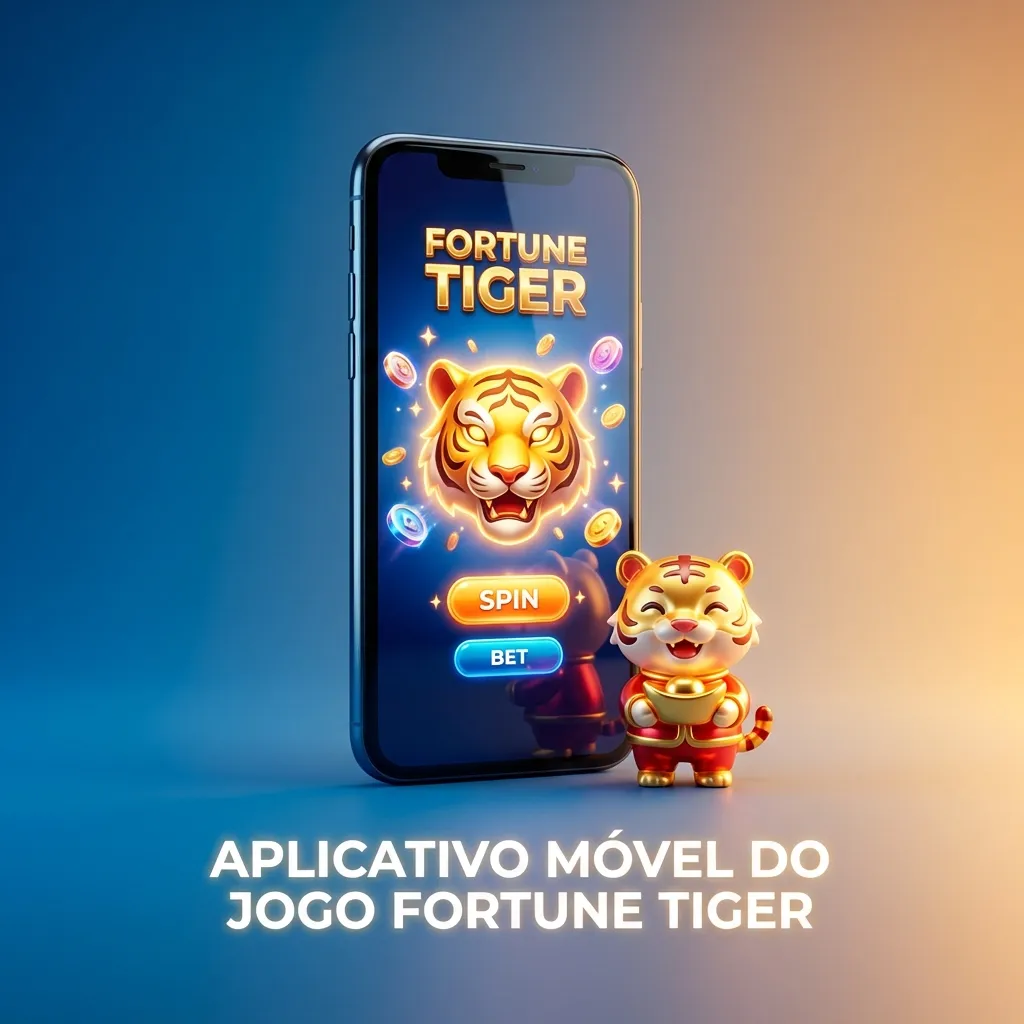 Fortune Tiger mobile app on smartphone screen showing optimized gameplay interface with biometric login and notifications