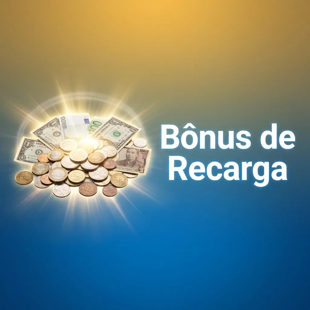 Casino reload bonus promotional graphic showing percentage match offers for returning player deposits