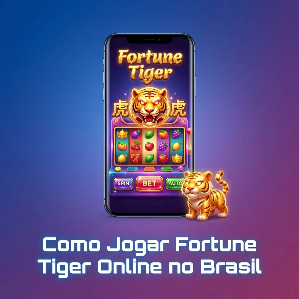 Step-by-step guide showing how to play Fortune Tiger online casino game in Brazil from registration to withdrawal