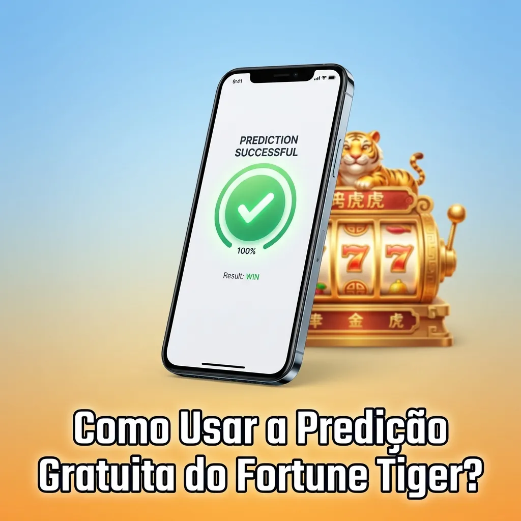Fortune Tiger Predictor app interface showing casino selection, bet input, and prediction generation steps