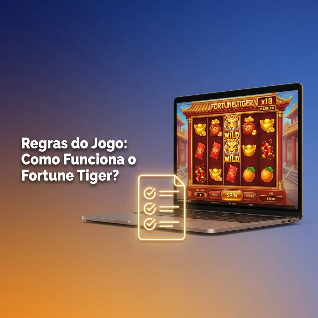 Fortune Tiger slot game interface showing three reels with golden tiger wild symbol and multiplier features