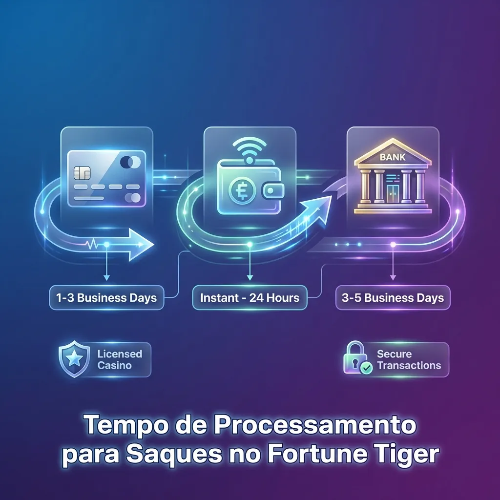 Fortune Tiger casino withdrawal processing times comparison chart showing Pix, e-wallets, bank transfers, and crypto options