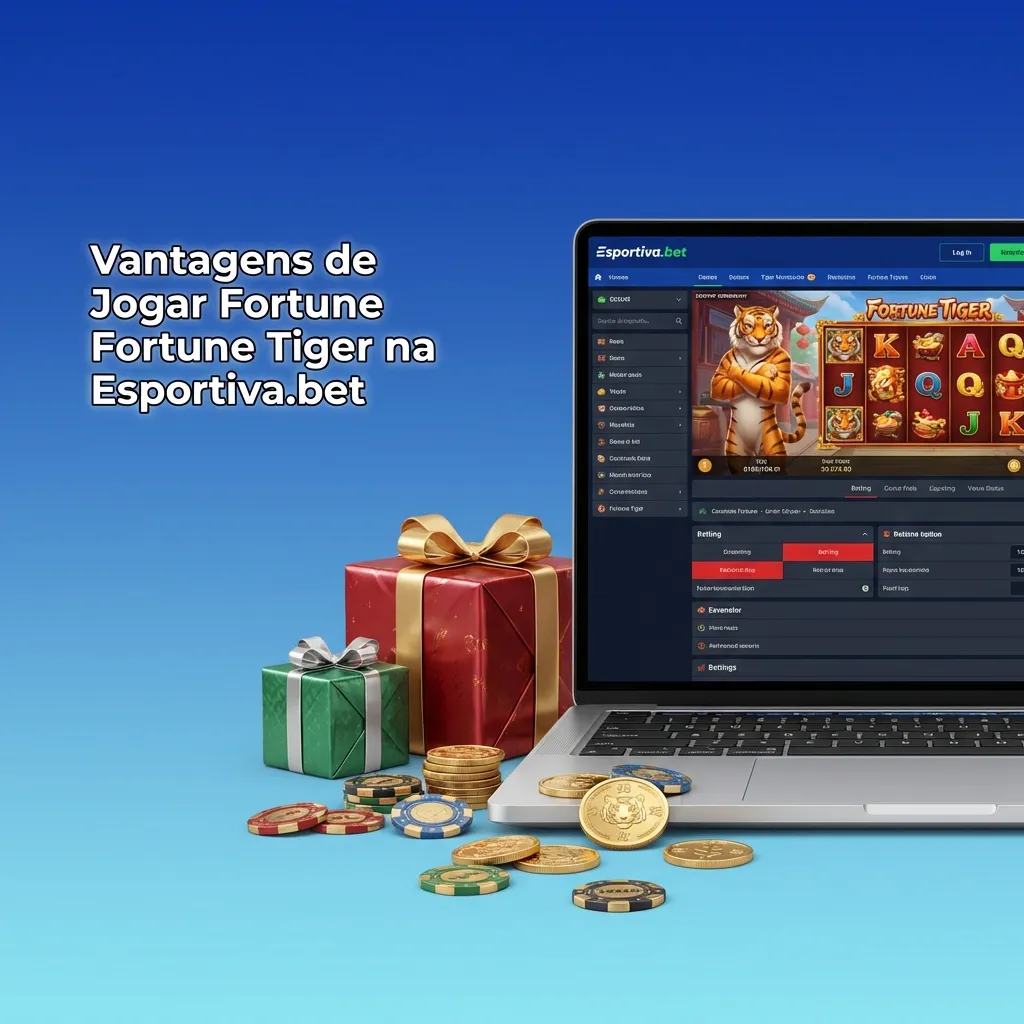 Fortune Tiger game interface on Esportiva.bet showing chat, live stats, and 96.81% RTP features on mobile and desktop